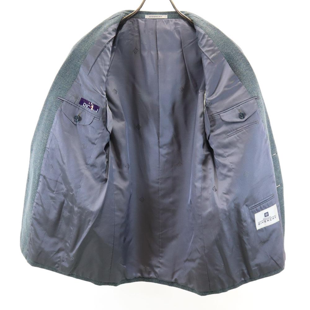 Givenchy 90s Wool Blend Old tailored jacket 90-78-165 Light blue Men's Used