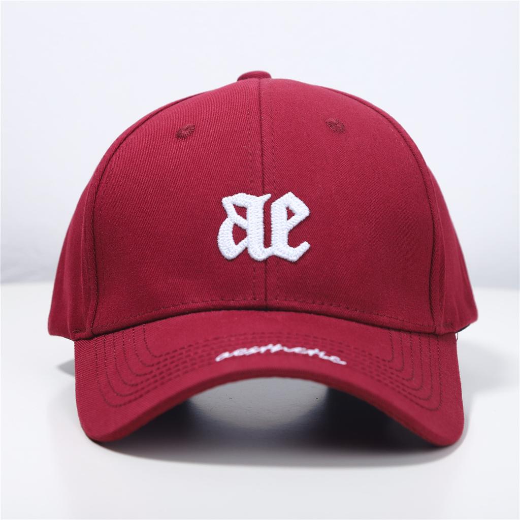 Fashion Hat Korean version high-quality new baseball cap women's good version embroidered letter cap men's big head circumference