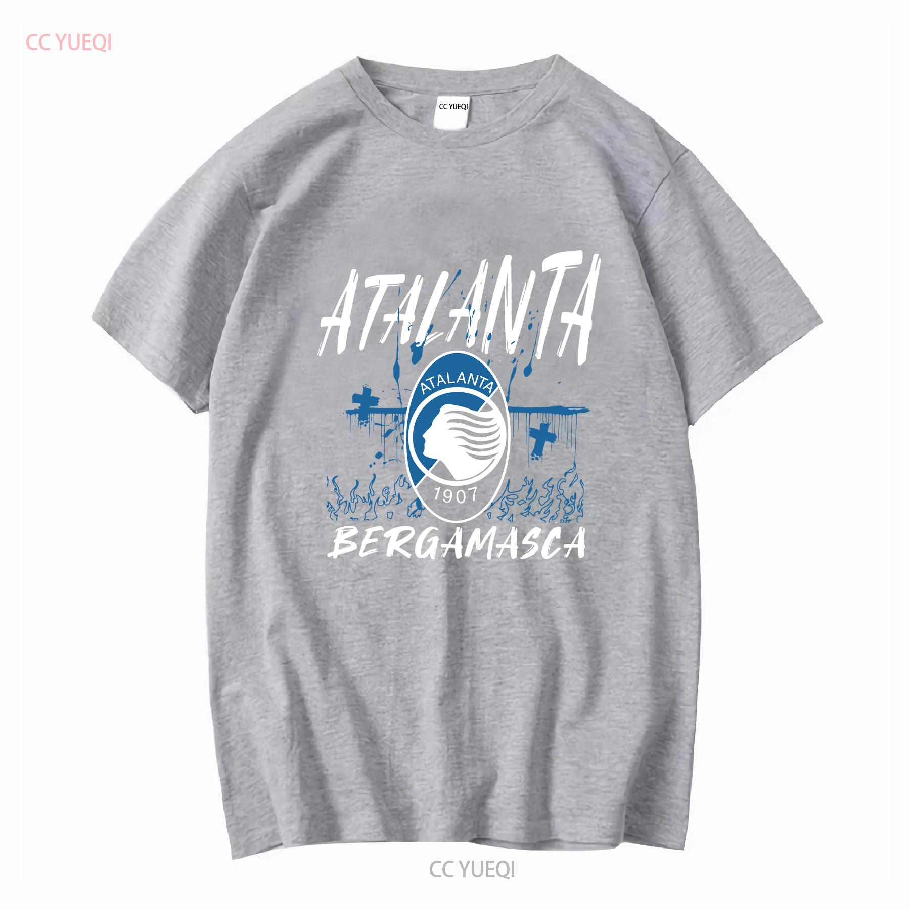 

Atalanta T shirt Bergamasca Calcio La Dea Gli Orobici Nerazzurri Bergamo long or short sleeves vintage Washed Casual Soft M