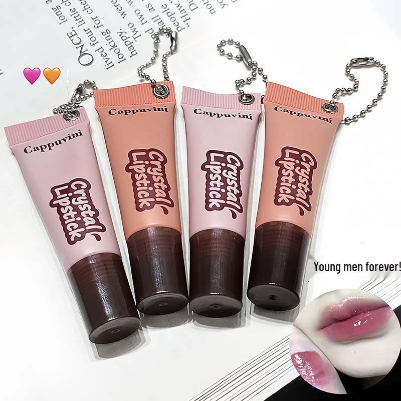 Cappuvini Caramel Glossy Lip Tint: Plumping, Layering, and Fruity Lip Color for Students