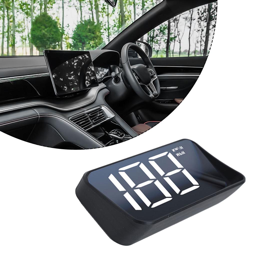 Daytime Visibility 90*45*14mm GPS Speedometer Clear Visibility Heads Up Display Digital Speedometer Digital HUD