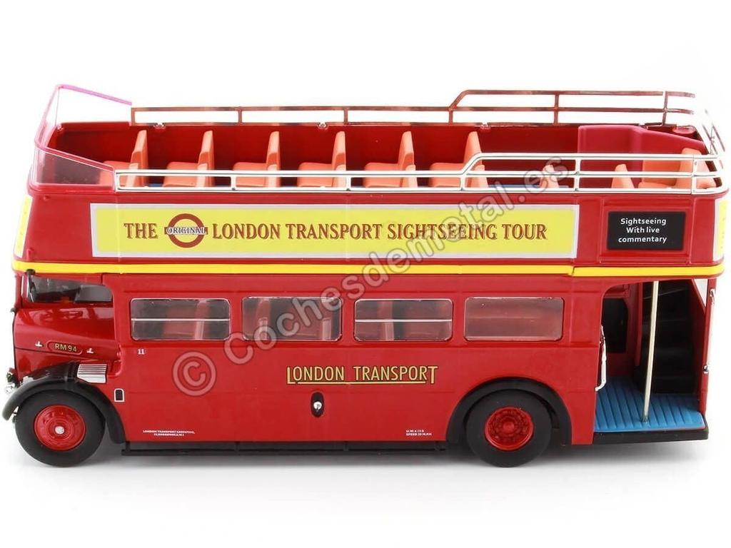 AEC Regent RT Open Top London Transport 1950 Red ixo/Ixo