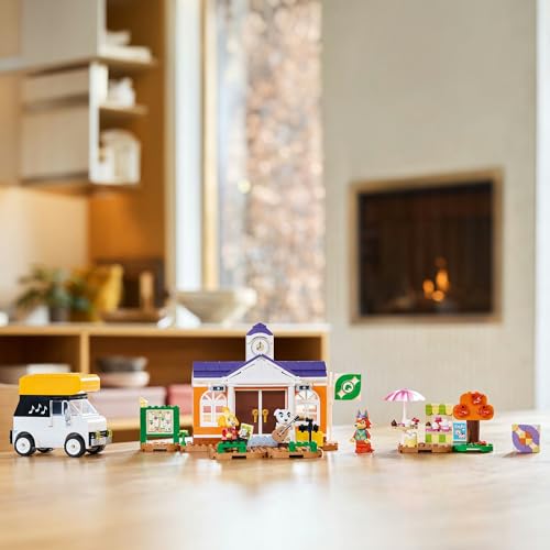 LEGO Animal Crossing Square Live Toy Toy Present Birthday Block Christmas Girls Boys Children 7 Years Old 8 Years Old 9 Years Old Elementary School Ga