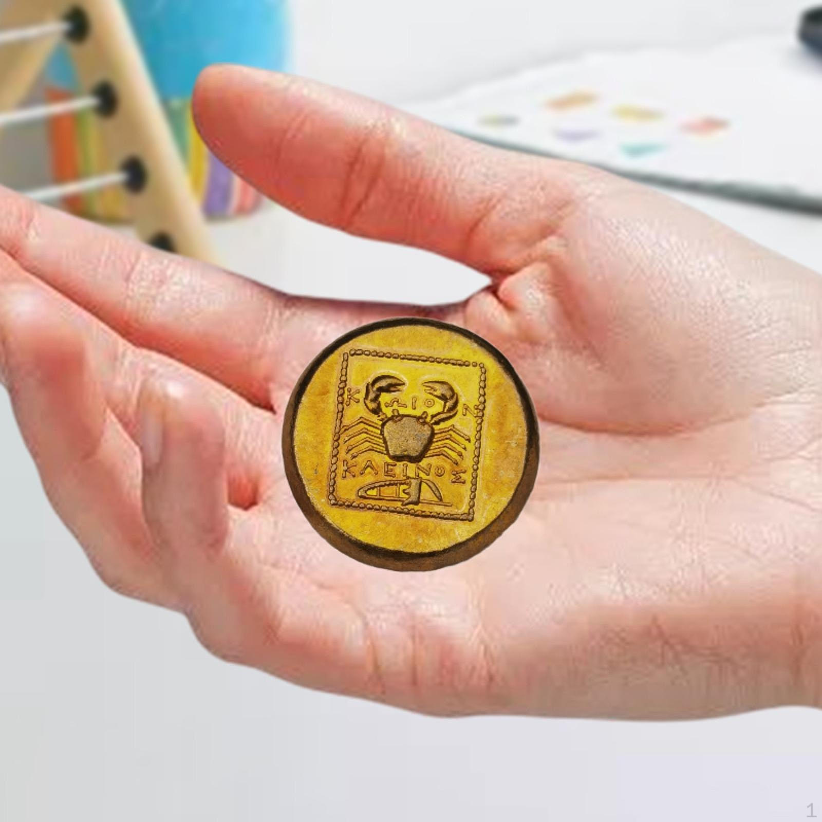 

Игрушка в стиле ретро с древнегреческой монетой для тематических вечеринок с наполнителем для сумок