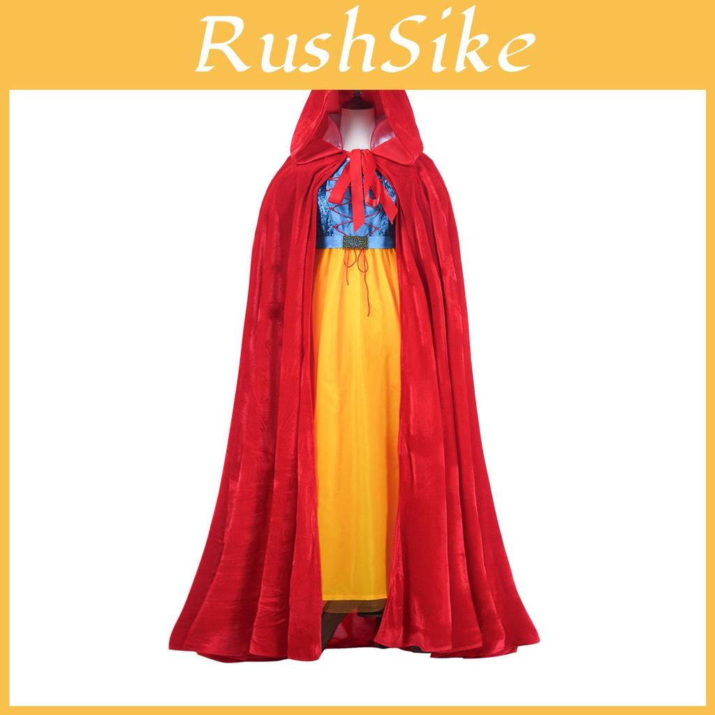 Snow White Real Movie Costume For Girls Halloween Cosplay Fantasy Role Play