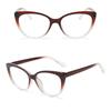 Fashion Round Anti-Blue Light Glasses Women Men Blue Pink Black Eye Protection Ultra Light Eyeglasses Office Computer Goggles