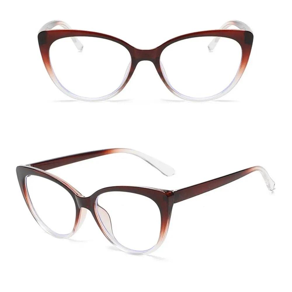 Fashion Round Anti-Blue Light Glasses Women Men Blue Pink Black Eye Protection Ultra Light Eyeglasses Office Computer Goggles