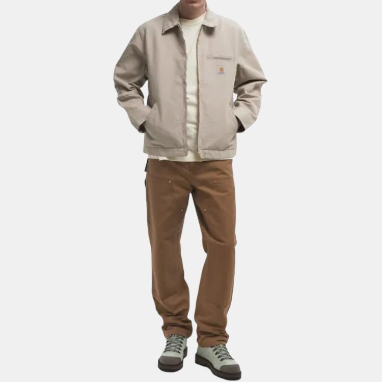 Carhartt WIP Einfarbige einreihige Langarmjacke Herrenjacken I034819-2RF-4O