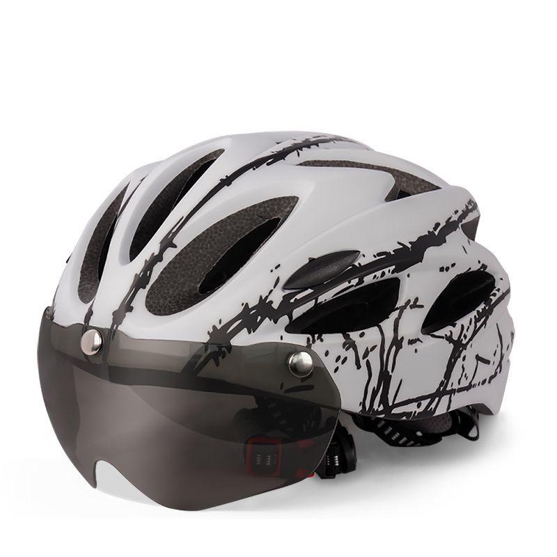 Cycling bicycle helmet, one-piece bicycle, unisex sport helmet
