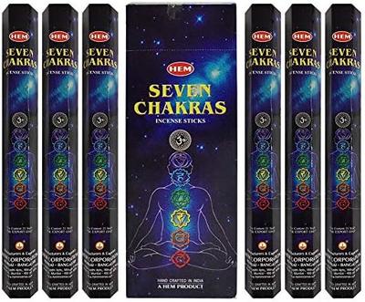 Seven Chakras Incense 120 Sticks