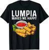Funny Lumpia Gift For Men Women Pinoy Filipino Food Lovers T-Shirt New