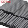 127pcs Polyolefin PE Heat Shrink Tubing Kit 7 Sizes 2mm 2.5mm 3.5mm 5mm 7mm 10mm