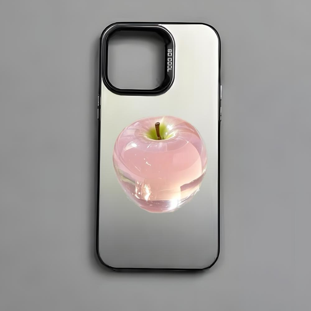 Crystal-Clear Apple Phone Case For iPhone 17 16 15 14 13 12 11 Pro Max Air Colorful Matte Laser Aurora Shockproof Phone Case