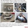 3/4 NPT Female Threaded Stepped Weld on Bung Fitting Aluminum 2PCS