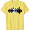 Mountain Landscape Reflection Forest Trees Outdoor Wildlife T-Shirt