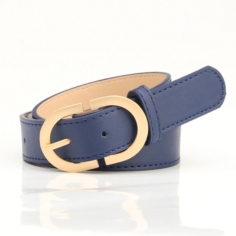 "Korean Style Women's Versatile Imitation Leather Belt – Trendy, Simple, Decorative Waist Accessory"