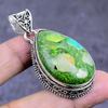 Natural Ethiopian Opal Gemstone 925 Sterling Silver Jewelry Pendant 2.05" ETC-14407