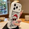Phone Case: 2D Flat Design, Suitable for iPhone 18 17 16 15 14 13 Pro Protective Case, Cool Santa Claus, Perfect Christmas and Halloween Holiday Gift