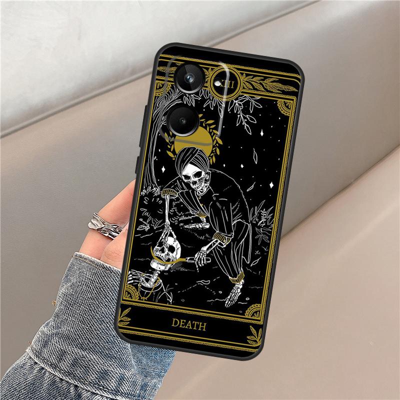 Tarot Cards Case For Realme GT6 GT7 Pro C65 C67 C61 C53 C55 C51 C25 C63 C71 C75 10 11 12 13 14 Pro Plus
