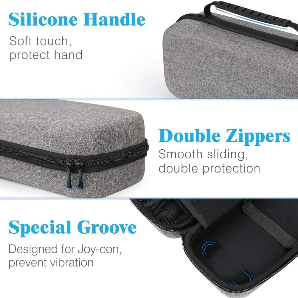 Hülle für Nintendo Switch und Switch OLED Schutz Switch Tragetasche Abdeckung für Nintendo Switch Konsole und Zubehör