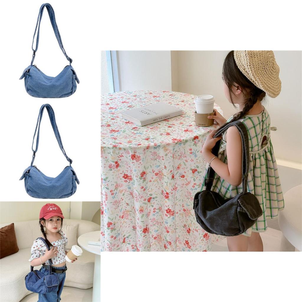 Childrens Oxford Fabric Crossbody Bag With Large Capacity For Daily Outings