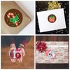 Stickers Envelope Packaging Baking Sign Seal Sticker Adhesive Label Sticky Note Christmas Stickers