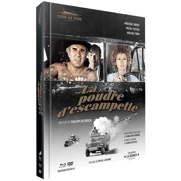 COIN DE MIRE CINEMA La Poudre descampette Edition Prestige Limitée Numérotée Combo Blu-ray DVD - 3701258300504