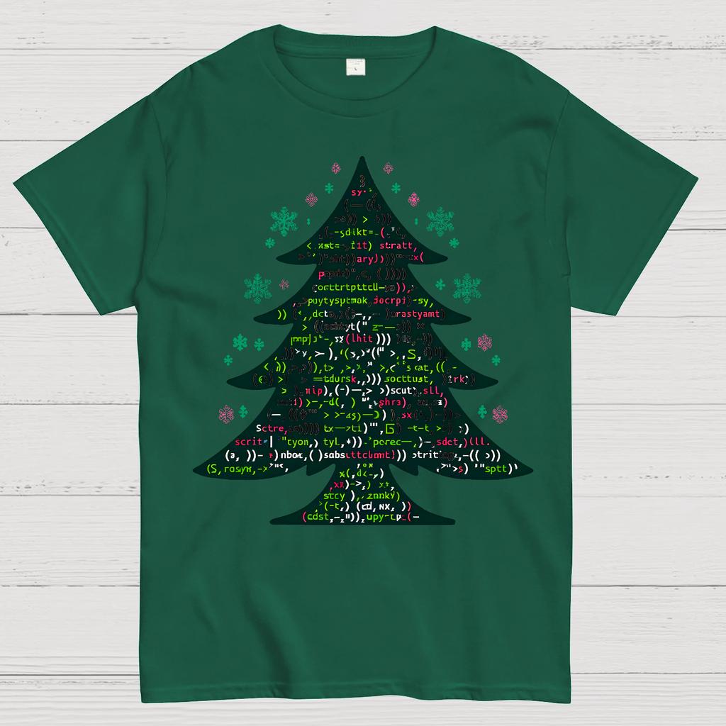 A Programmer's Christmas Tree Cotton Summer Casual Cool Loose T-Shirt
