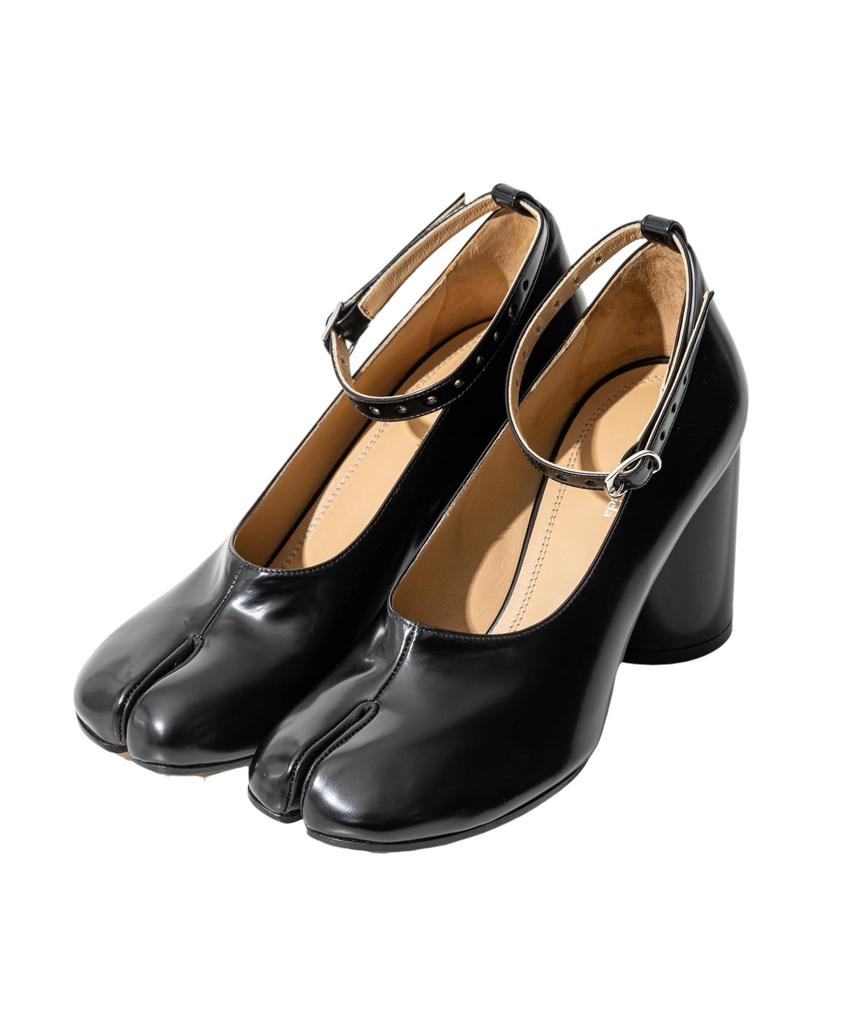 Maison Margiela Tabi Size cm Pumps, S34WL0021PS679, Women's, Black, 24.5 [Used]