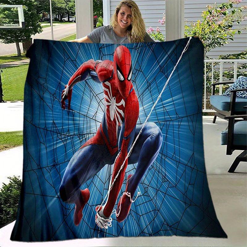 Spider-man Roztomilá Tištěná Deka Obdélníková Měkká Pohodlná Moderní Styl Polyester