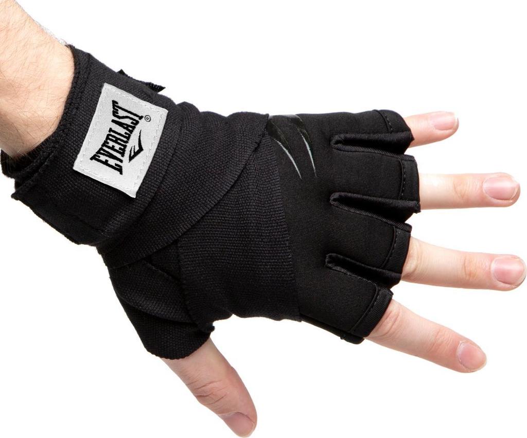 Everlast Fastwrap boxing Gloves Evergel padding black