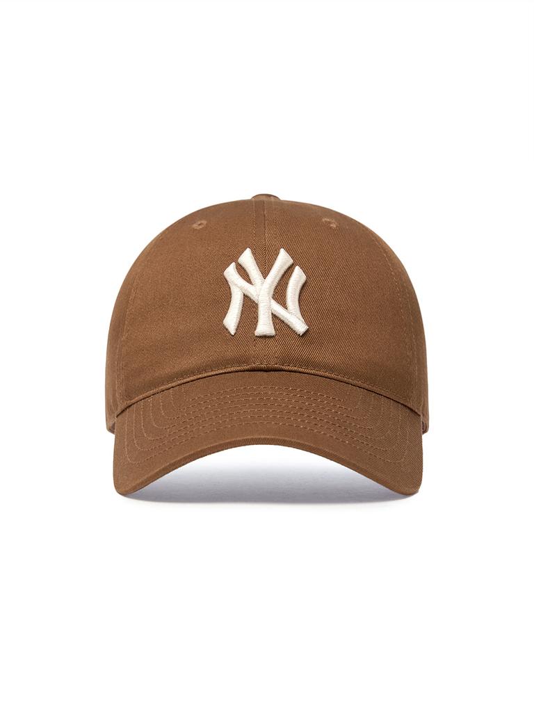 Emelbi Ace Unstructured Ball Cap Ny (L.Brown)