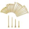 100 Stück Holz Golf Tees Holz Tee Golfballhalter Länge 42mm 54mm 70mm 83mm Umweltfreundliches Tee Mikrokopf Golf Tee 5