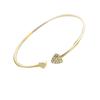 2019 New Heart Crystal Love Opening Bracelet Crystal Bracelets Bracelets For Women