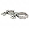 304 Stainless Steel Welded Pipe Support Clamp and Coupling