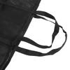 Mesh Beach Bag with 8 Pockets Waterproof Large Capacity Portable Handle Mesh Pool Bag for Vacation Swimming Black