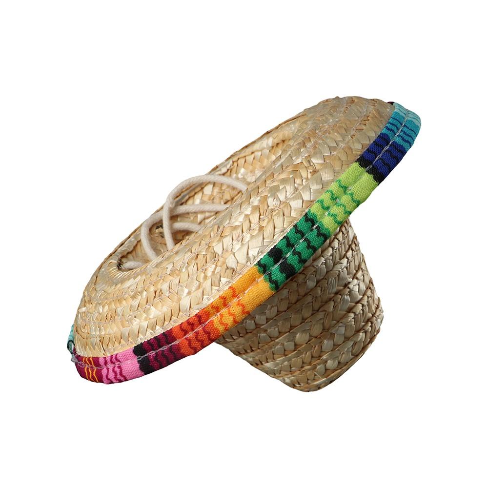Mexican Sombrero Costume Sun Hat For Dogs And Cats Puppy Dog Headdress Dog Cap Pet Hat Pet Supplies