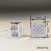 Exquisite New Square Stud Earrings for Women, Xiaoxiangfeng Exquisite and Simple Earrings, Daily Wear Chic Style