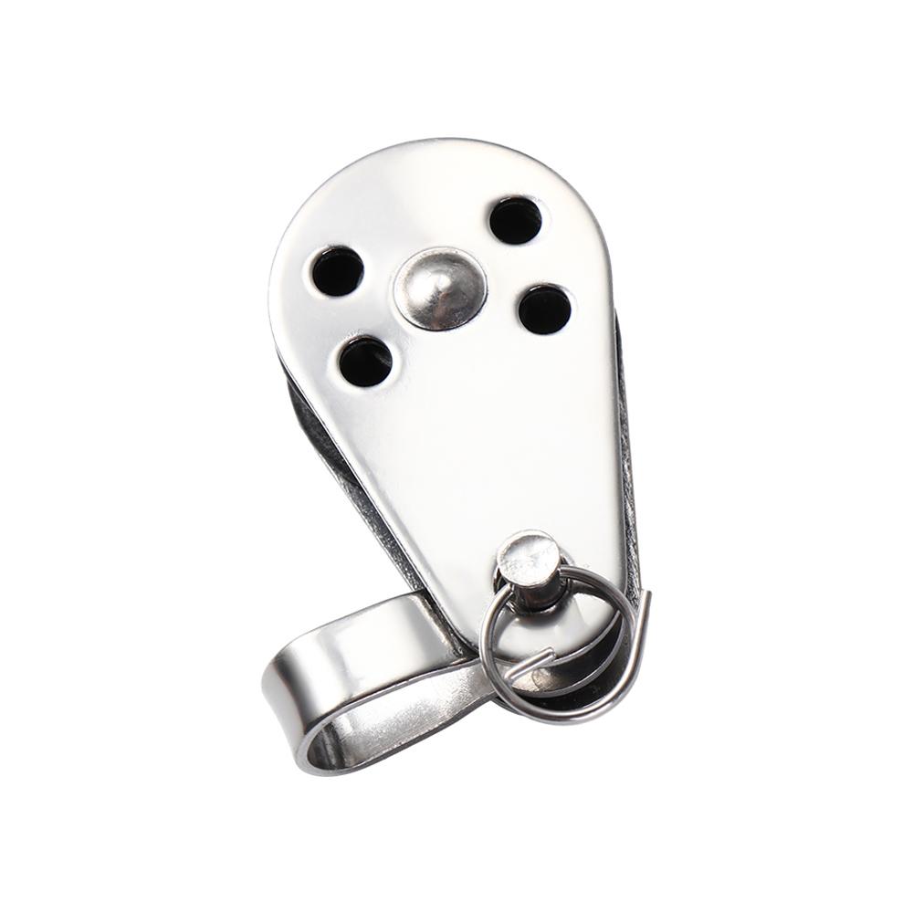 Lifting Wheel Tools Fixed Traction Pulley 25mm Stainless Steel Pulley Kayak Boat Accessories