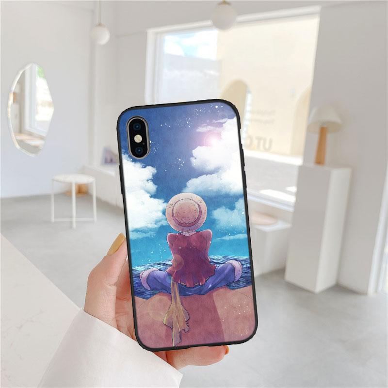 One Piece Luffy Soft Shell Phone Case for Xiaomi Poco C40 C50 C51 C55 C65 C71 C75 F3 F5 F6 F7 M2 M3 Pro Ultra