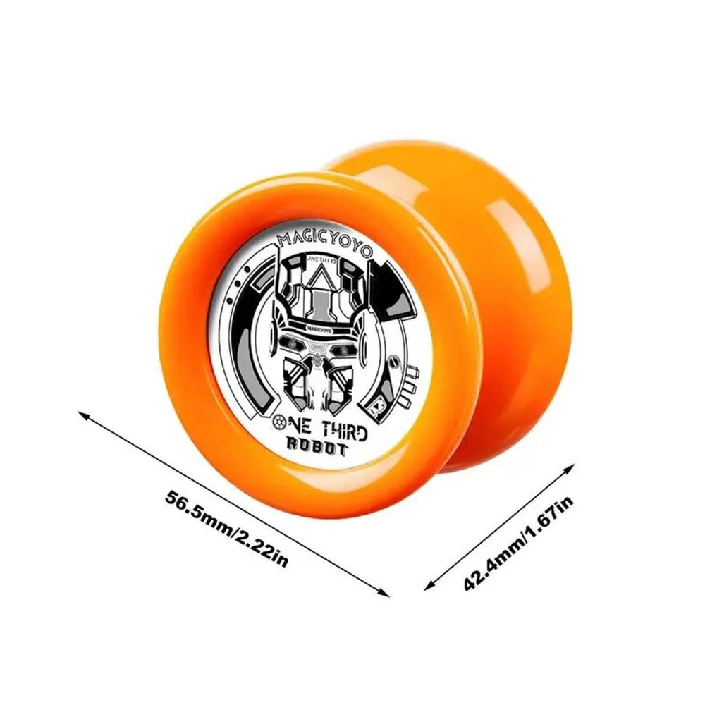 Yoyo reattivo 2A Yo-Yo Ball Giocattoli per principianti Yoyo Giocattoli divertenti per bambini Yoyo magico Yoyo ad alta velocità Giocattoli per giocoleria Yo-yo per ragazze e ragazzi