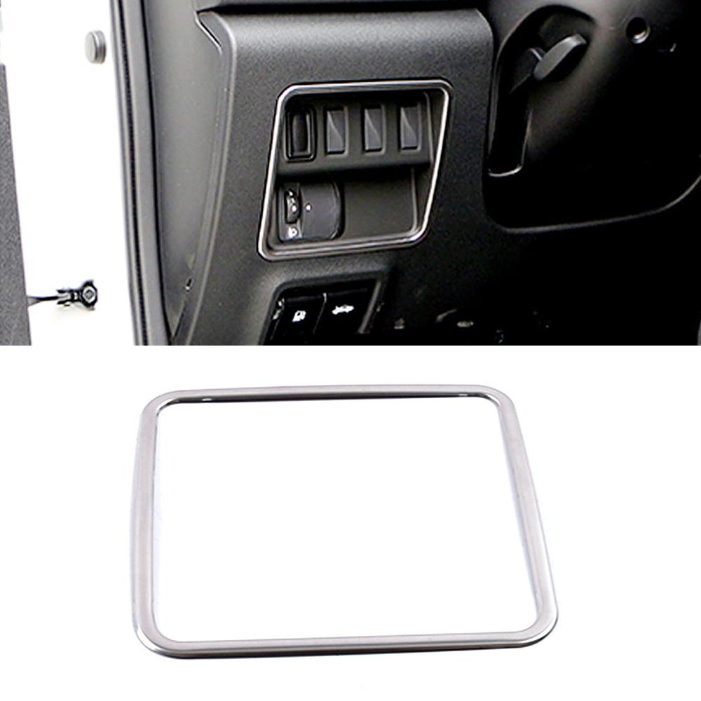 For Renault Koleos 2017- Car Styling Stainless Steel Interior Molding Frame Cover Trim Matte Silver Sticker For Samsung