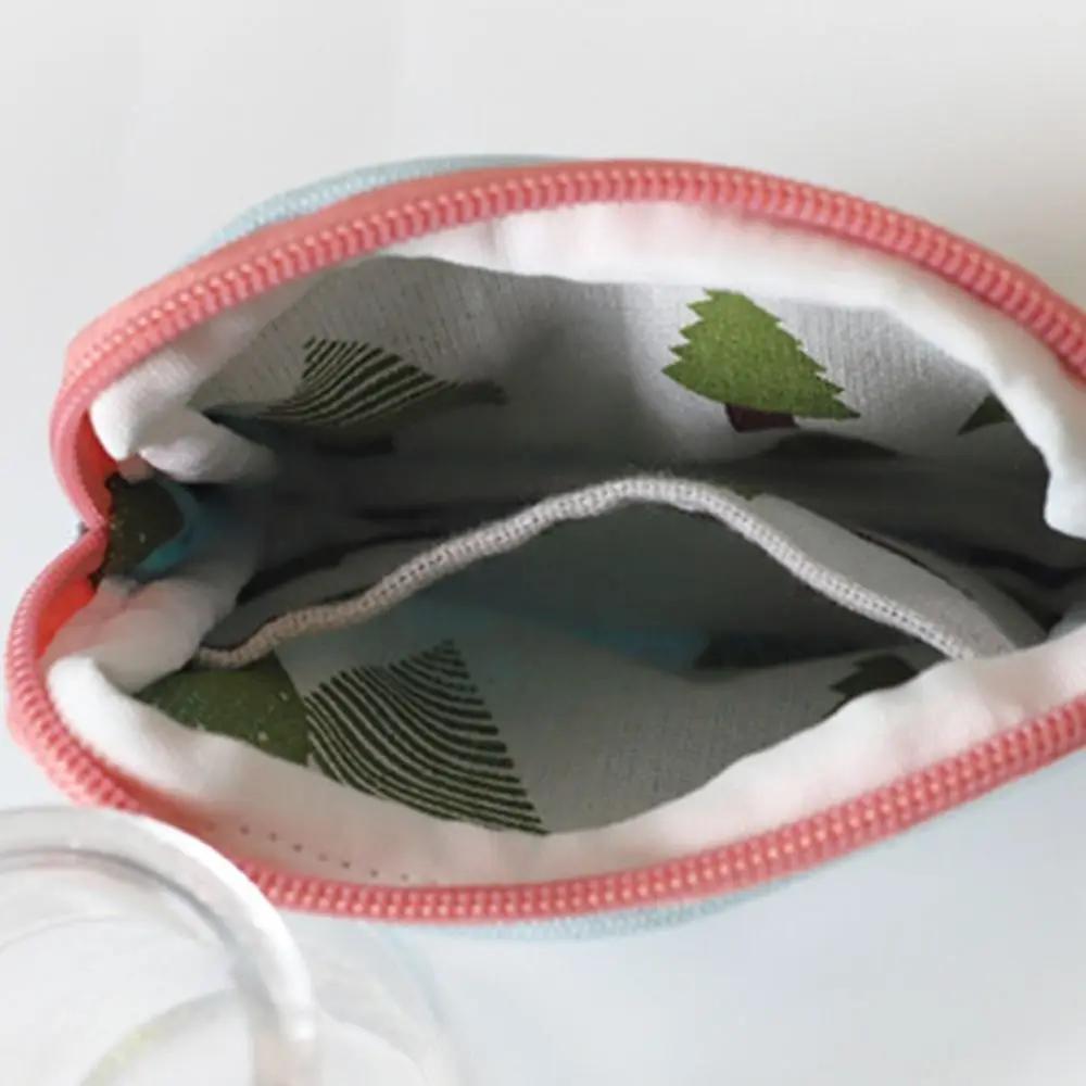 Cute Girls Coin Purse Spring Summer Simple Tulip Wallet Women Napkin Storage Bag Student Simple Small Item Bag Coin Purses