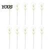 Table Ornament Flower Stems 10Pcs Artificial Baby Breath Flowers, Gypsophila Fake Floral Bouquet, Bendable Realistic Plastic for Vase Faux