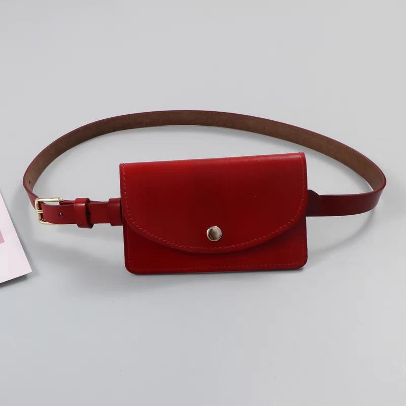 Fanny Pack Fashion Commuter Small Square Bag, Decorative Dress Bag Waist Chain, Niche Design Fanny Pack Women's Model