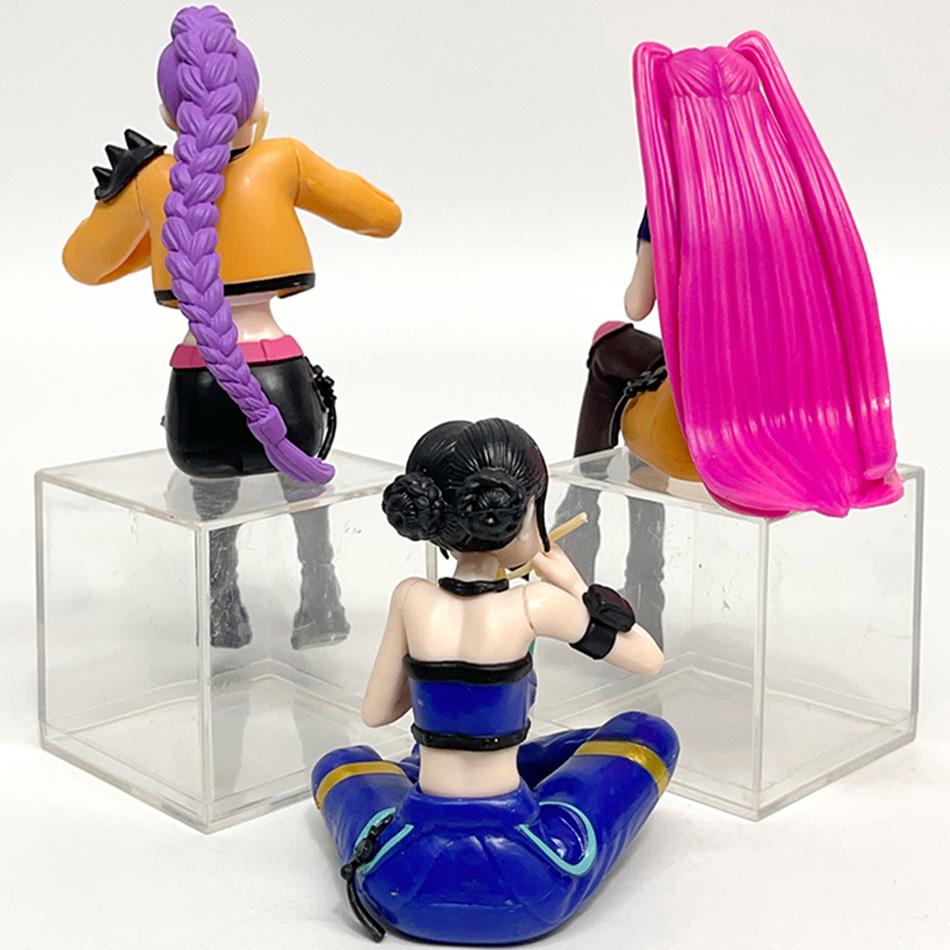 New Anime Kpop Demon Hunters Figure Model Toy Cartoon Gaming Peripherals Desk Decoration Collection Figures Model Toy Gift