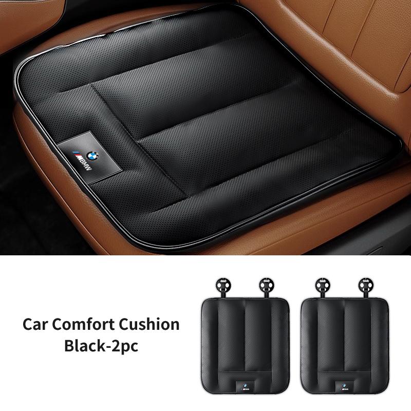 For BMW Car Breathable Leather Seat Cushion Non-slip Auto Accessories E90 E60 E46 E39 F30 F10 E87 X3 X4 X5 X1 G30 G20 BN7
