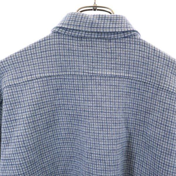 Burton Old Tattersall Check Pattern Long Sleeve Shirt Style Jacket L Men's Used