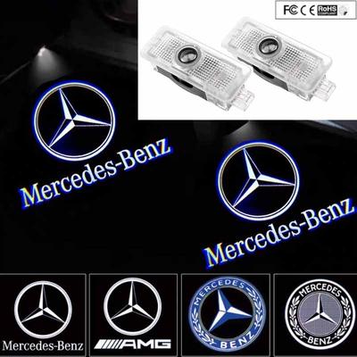 HD Car Door Light LED Courtesy Ghost Shadow Lamp For Mercedes Benz CLA CLS C ECoupe W117 C117 W218 W219 C218 C219 C205 A207 C207