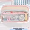 Japanese Style Stationery Storage Bag Large Capacity Pen Pencil Case Pencil Bag  Kids Gift